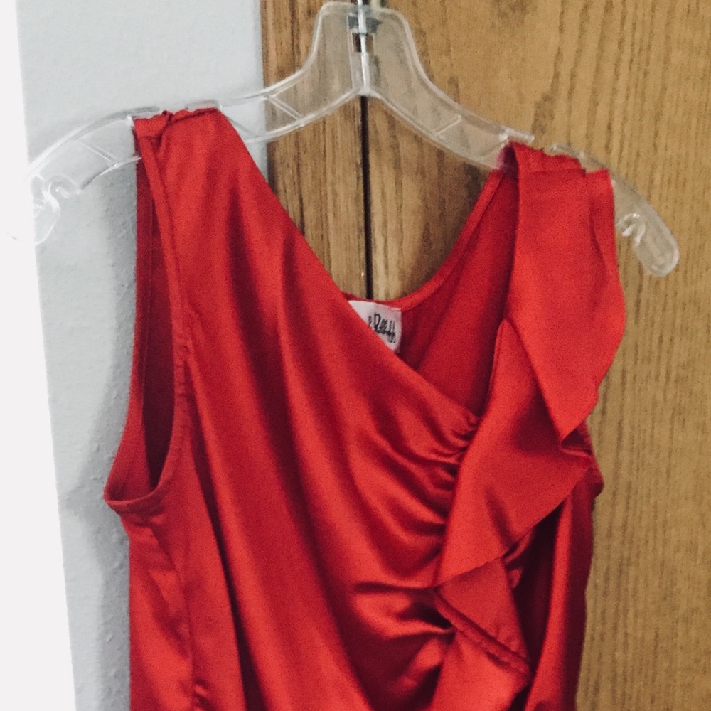 Joseph Ribkoff Red Blouse